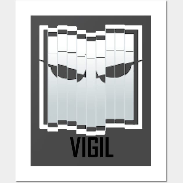 Rainbow Six Siege Vigil Wall Art by SwanickShirts